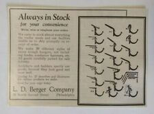 1926 L. D. Berger Company Advertisement Philadelphia, PA picture