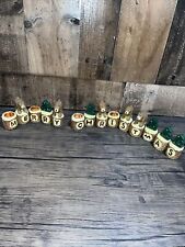VTG Country Bears Spelling Merry Christmas Candle Older picture
