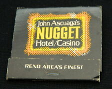 Matchbook John Ascuaga's Nugget Hotel Casino Reno Collectible picture