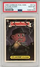 1988 Topps OS15 Garbage Pail Kids Series 15 CLAUDE FLESH 617a Card PSA 10 MINT picture