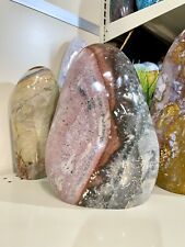 Ocean Jasper Crystal Rock Healing Crystals Yoga Meditation Decor 10x7