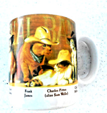 Leanin' Tree Cowboy Cats - The James Younger Gangs Last Raid Mug -Coffee Tea picture
