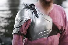 Medieval LARP Armor Gladiator Steel Set Shoulder Breastplate Cuirass & Pauldron picture