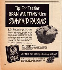 1954 Sun-Maid Raisins Vintage Print Ad picture