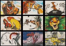 1994 DISNEY LION KING SERIES 2 THERMOGRAPHY CHASE CARD SET picture