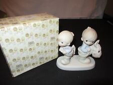 Precious Moments Figurine “How Can Two Walk Together Except They Agree” E-9263  picture