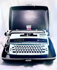Vintage Smith Corona Blue Coronet Super 12 ‘’Coronamatic’’ Electric Typewriter picture