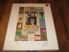 Harry Potter Minalima Art Print Undesirable # 1 Reproduction Limited 250 signed picture