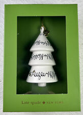 NEW Lenox Kate Spade Woodland Park Christmas Tree Porcelain Ornament picture