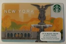 STARBUCKS Gift Card - New York - Central Park Fountain - 2014 - 6109 -      (NN) picture