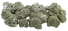 One Pound Pyrite Nuggets 14 To 18 Pieces 1 Inch To 1 1/2 Inch Peru Grade A picture