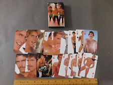 VINTAGE 1982 CHIPPENDALES MALE MODEL SEXY PLAYING CARDS BACHELORETTE  picture