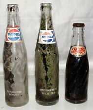 Vintage Pre-1930's Soda Bottle Lot (Pepsi) LOOK picture