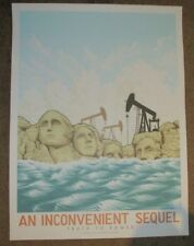 AN INCONVENIENT SEQUEL Al Gore art movie poster print Justin Santora Mondo picture