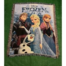 Vintage Disney Frozen Fleece Blanket Blanket Size 58