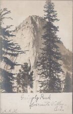 RPPC Postcard Grizzly Peak Yosemite Valley CA  picture