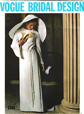 Rare Vintage Vogue 2315 Bridal Design 1960s Wedding Dress Pattern Size 8, FF picture