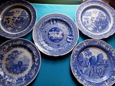 THE  SPODE  BLUE  ROOM  COLLECTION Traditions Series  5 Plates  USED picture