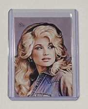 Dolly Parton Limited Edition Artist Signed Queen Of Country Trading Card 3/10 picture