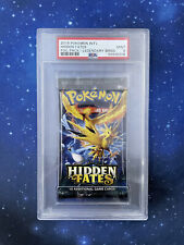 PSA Booster Pokemon Hidden Fates WOW SEALED Articuno MINT 9 Moltres Shoes picture