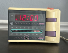 Vintage P'Jammer Alarm Clock Radio GE 7-4607WHB 1980s picture