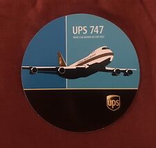 UPS UNITED PARCEL SERVICE Airlines Package Freighter B747 Sticker/Decal Airline picture
