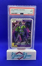 1991 Impel Marvel Universe Series II Super-Villains Kang #81 PSA 9 MINT picture