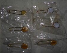 Lot of 6 Medical Industry Promotional Safety Pins picture