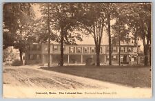 COLONIAL INN PROVINCIAL STORE HOUSE CONCORD MASSACHUSETTS COLONIAL POSTCARD 1908 picture