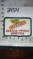 vintage sew on patch Dekalb- Pfizer Genetics picture