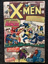 X-MEN #9 1965🔑First meeting of the Avengers and X-men 🔑 Stan Lee Jack Kirby picture