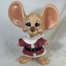 Roy Des Of Fla - Big Ear Mouse Christmas Santa Claus  -  No Hat - Vintage picture