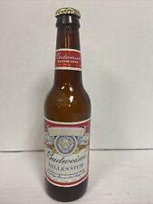 Vintage Budweiser Millennium Limited Edition Genuine 12 oz Beer Glass Bottle picture