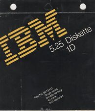 ITHistory (198X) Diskette Package: IBM 5.25 1D (Limited Warranty on Back) Q picture