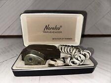 Vintage NORELCO Adjustable Tripleheader Electric Shaver Razor SC 8130  in Case picture