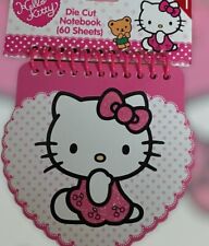 SANRIO Hello Kitty Die Cut Spiral Notebook NEW picture