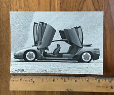 Lamborghini Portofino | Press Release B & W Photo | 1987 | Frankfurt Auto Show picture