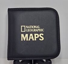 National Geographic Maps 8 Disc Set CD-ROM Windows 95/98 With Zip-Up Case picture