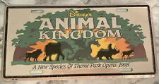 Disney World Walt Disney Booster License Plate Vintage Animal Kingdom Rare NOS picture