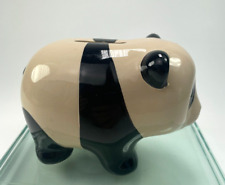 Panda Figurine Piggy Bank Adorable Ceramic Bear Panda Coin Saving Bank Ad1 picture
