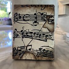 Sid Dickens Memory Block - Musical Notation - T10 Tile - Retired - EUC picture