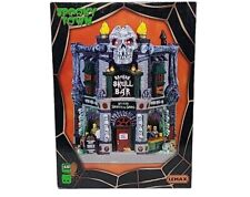 Lemax 75176 BROKEN SKULL BAR Spooky Town Lighted Building Halloween NEW In BOX picture