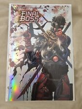 Final Boss #2 Battle Damage FOIL 2023 Comic Book Variant  picture
