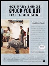 Relpax Migraine 2000s Print Advertisement Ad 2004 Pfizer Promo picture