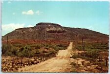 Postcard Tucumcari Mountain New Mexico USA North America picture