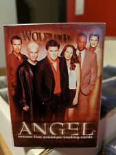 2004 Angel Season 5 Complete base set (90) w/wrapper picture