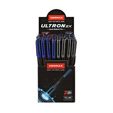 Unomax Ultron 2x Liquid Ball Point Pen for schools And offices (Pen jar- 50pcs) picture