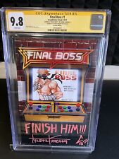 Final Boss #1 CGC 9.8 SS Arcade Variant Kirkham & Jordan Remarque picture