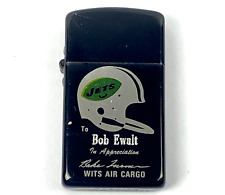 Park Advertising Lighter New York Jets Football Bake Turner WITS Air Cargo VTG picture