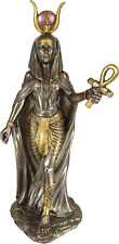 Ebros Egyptian Deity Goddess Hathor Holding Ankh Statue 11
